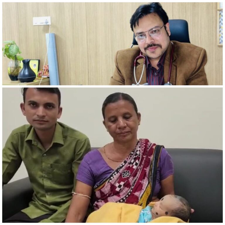 बसना – डॉक्टर से इतने ज्यादा प्रभावित हुए की उन्होंने अपने पुत्र का नाम डॉक्टर के नाम पर रखा , बच्चे को दिया जीवनभर का इलाज निःशुल्क का तोहफा ….
