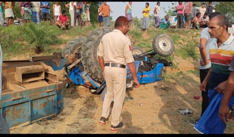 भँवरपुर -/ लापरवाह ट्रैक्टर ड्राइवर के कारण 18 वर्षीय युवक की ट्रैक्टर में दबकर दर्दनाक मौत