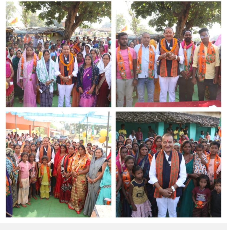 पिथौरा : जंगल क्षेत्रीय गांव में कांग्रेस कार्यकर्ता भाजपा में हुए शामिल पिथौरा के टेका, सेवैय्या कला, राजा सेवैय्या खुर्द, लाखागढ, लहरौद, नयापारा सहित कई ग्रामों में डॉ.सम्पत अग्रवाल ने किया जनसंपर्क, ।