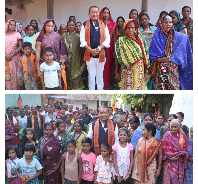 बसना: पिपलखुंटा, बरपेलाडीह, गुढियारी, भूकेल, गिधापाली, बानीपाली, बरडीह, गिधली,खरोरा, बरिहापाली, भदरापाली, मोहका आदि ग्रामों में सम्पत अग्रवाल ने किया जनसंपर्क, ।