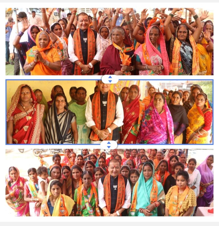 बसना : गांव गांव जाकर क्या वादा कर रहे है भाजपा प्रत्यासी सम्पत अग्रवाल सरकड़ा, अमलीडीह, भिथिडीह, पटपरपाली, कोचर्रा, छिबर्रा, खुशरुपाली, जम्हर, राजाडेरा, कोकोभांठा,अर्जुनी आदि ग्रामों में जनसंपर्क ।