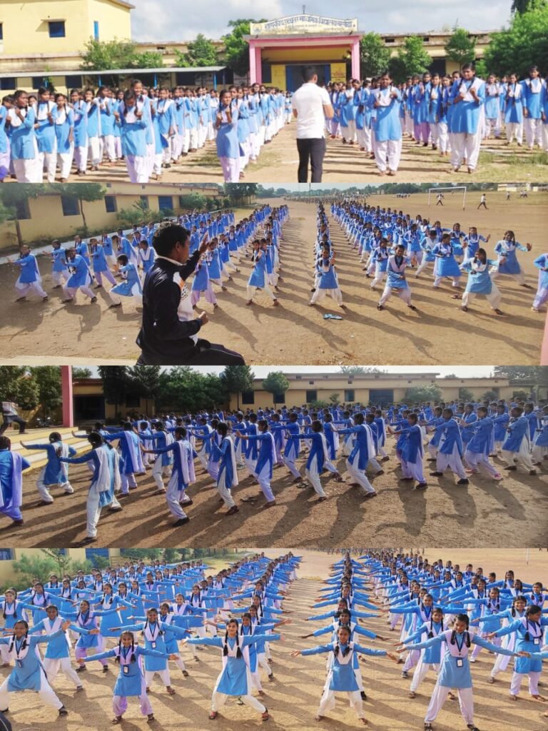 सरायपाली : बलोदा में कराटे प्रशिक्षण से आत्मरक्षा  जिले में लगभग 52720 बालिकाएं कराटे आत्मरक्षा के क्षेत्र में दक्ष हो रहे है