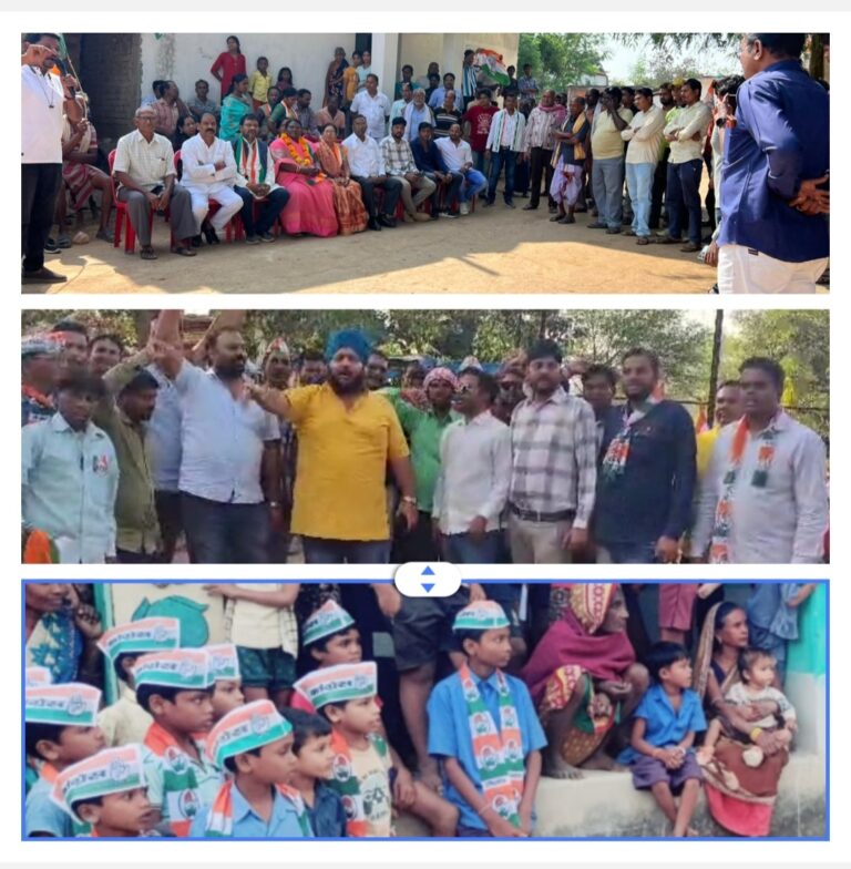 सरायपाली : कांग्रेस की रीति नीति से प्रभावित होकर 250 युवाओं ने किया कांग्रेस प्रवेश ।