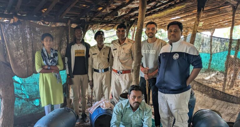 महासमुन्द आबकारी विभाग द्वारा सतत कार्यवाही जारी ।