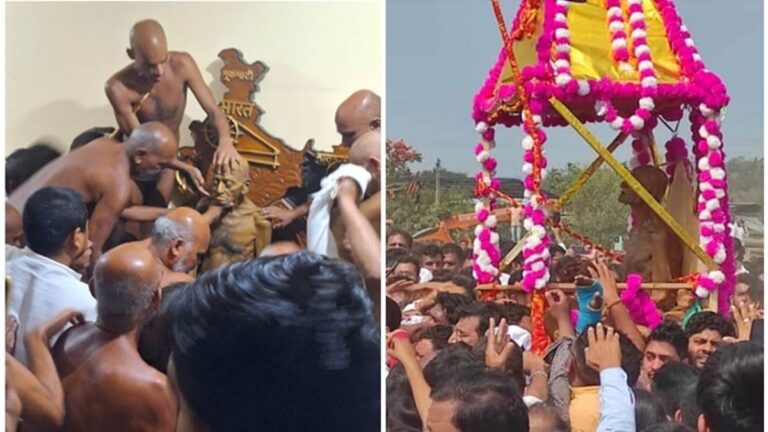 जैन मुनि आचार्य विद्यासागर महाराज ने ली समाधि, अंतिम दर्शन के लिए उमड़ा जनसैलाब,