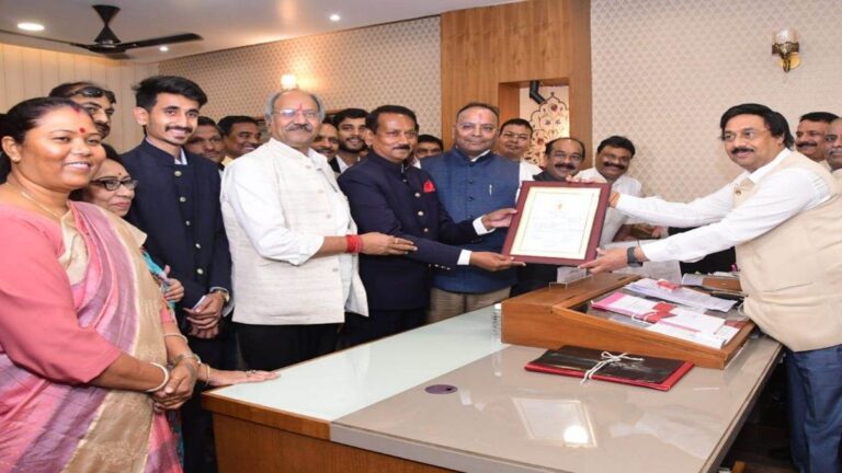 राज्यसभा चुनाव 2024: भाजपा के राजा देवेंद्र प्रताप सिंह निर्विरोध राज्यसभा सदस्य निर्वाचित, सीएम साय सहित भाजपा नेताओं ने दी बधाई