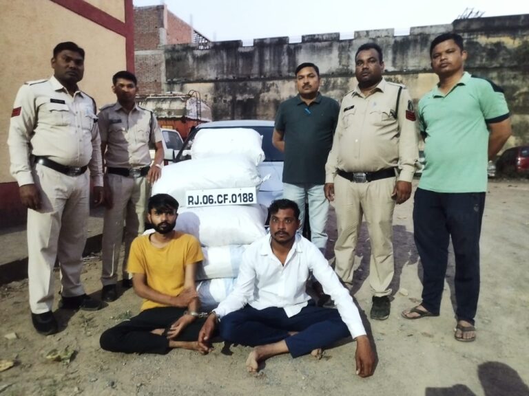 महासमुंद-:  थाना सरायपाली पुलिस की बड़ी कार्यवाही आरोपियों के द्वारा स्विफ्ट डिजायर कार से मादक पदार्थ गांजा परिवहन करते हुए गिरफ्तार!