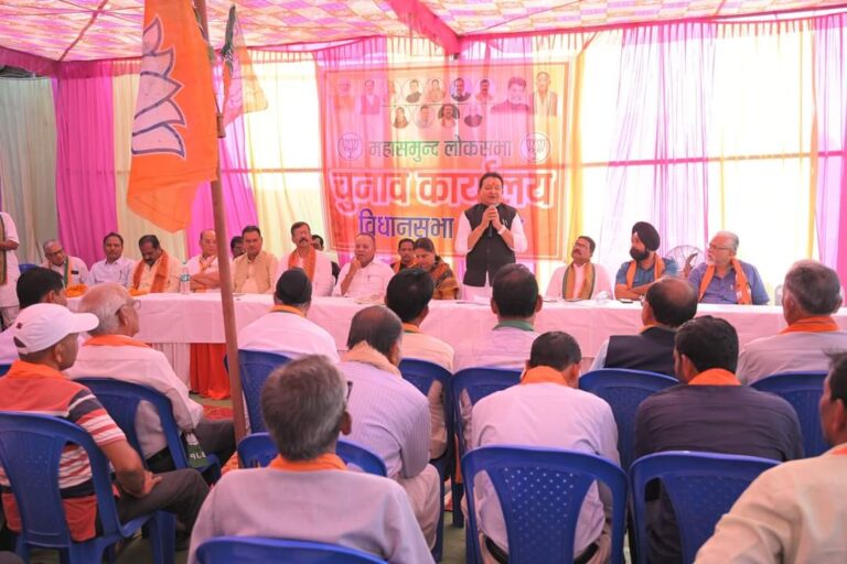 महासमुंद लोकसभा के समस्त आठ विधानसभा में लोकसभा चुनाव कार्यालय का शुभारंभ