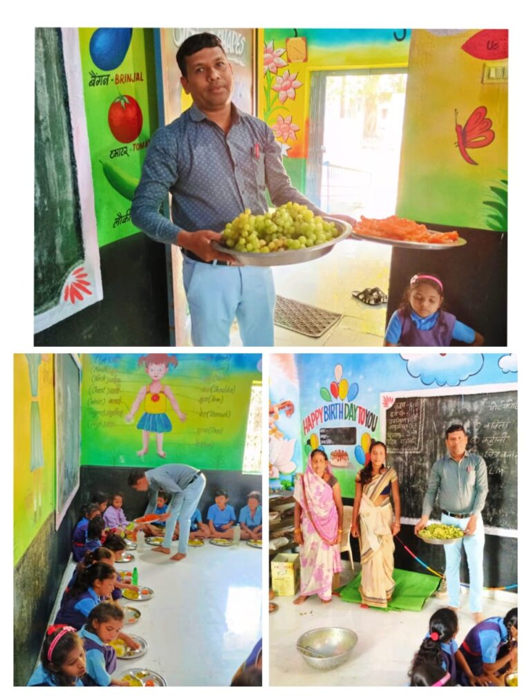 सरायपाली -: बिजातीपाली में न्योता भोज का आयोजन