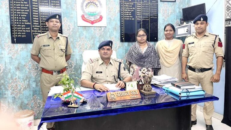 छत्तीसगढ़ / नर्स की नौकरी लगाने के नाम पर ठगी करने वाली महिला को चक्रधरनगर पुलिस ने किया गिरफ्तार…