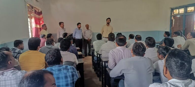 सरायपाली मे लोकसभा निर्वाचन हेतु कर्मचारियों,अधिकारियों को प्रथम चरण का प्रशिक्षण दिया गया