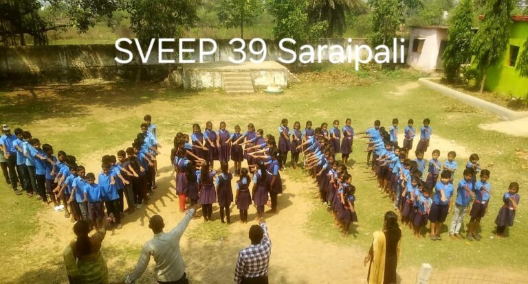 सरायपाली के सभी स्कूलो मे मतदाता जागरूकता कार्यक्रम आयोजित