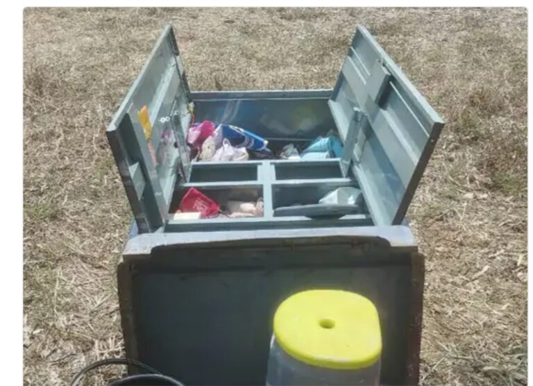 सरायपाली / ताला नहीं टुटा तो आलमारी ही उठा ले गए चोर घर के लोग थे गहरी नींद मे आलमारी खेतो मे मिला 21 लाख की जेवरात और रकम पार!