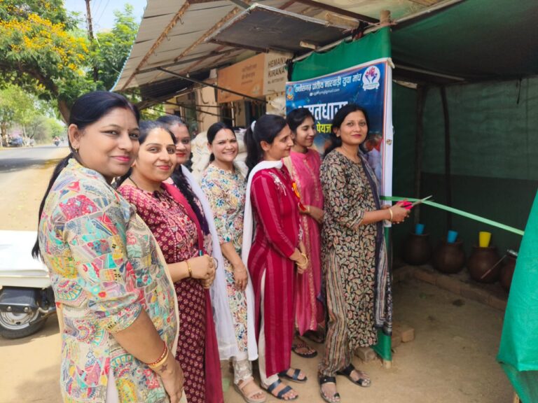 महासमुंद सरायपाली / गर्मी में लोगो को ठंडे पानी उपलब्ध होंगे अमृतधारा पेयजल सेवा का शुभारंभ मारवाड़ी युवा मंच जागृति शाखा की पहल!