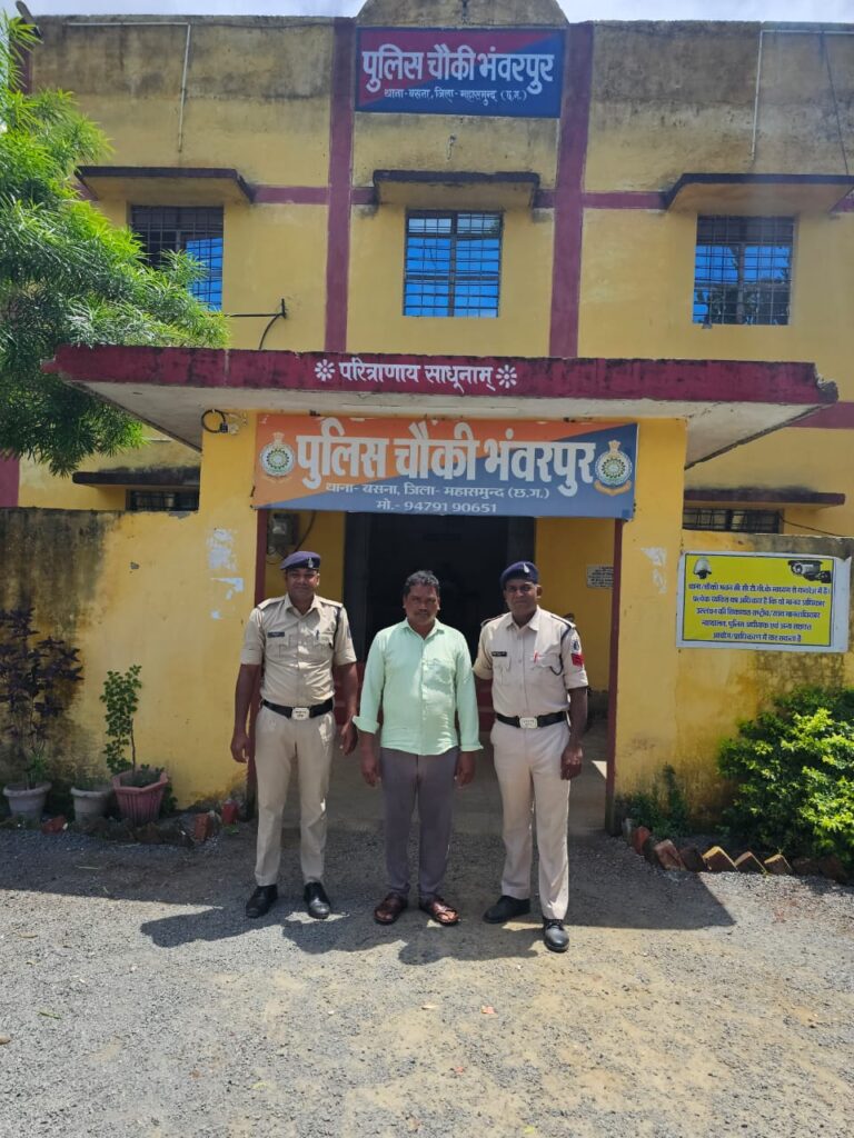 बसना / अवैध शराब क़े माफिया नन्द कुमार उर्फ़ गुंडा फरार आरोपी को भंवरपुर पुलिस ने ओड़िसा से ढूंढ़ निकाला!