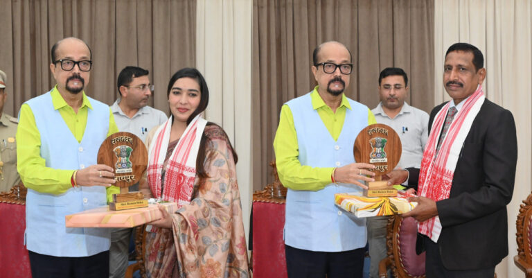 राजभवन के मुख्य सुरक्षा अधिकारी को सेवानिवृित्त पर दी गई विदाई