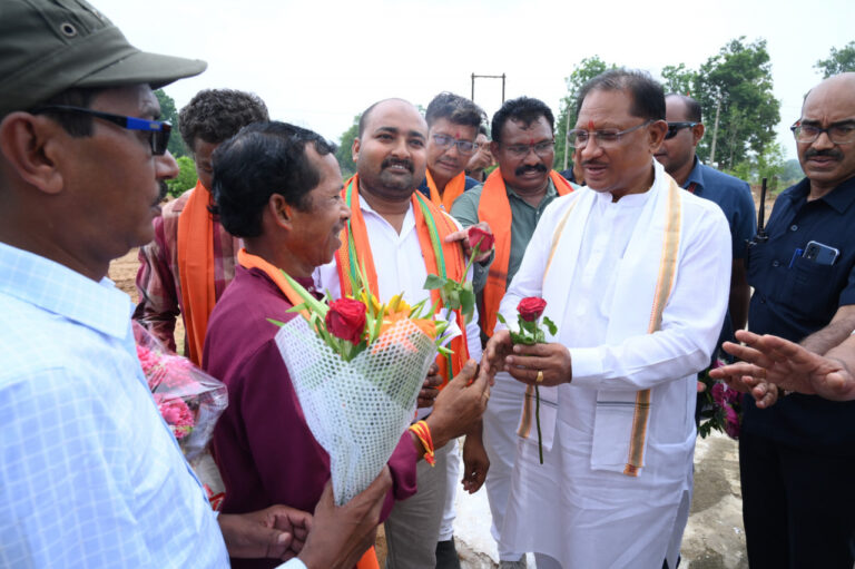 मुख्यमंत्री श्री विष्णु देव साय तोंगापाल पहुंचे 