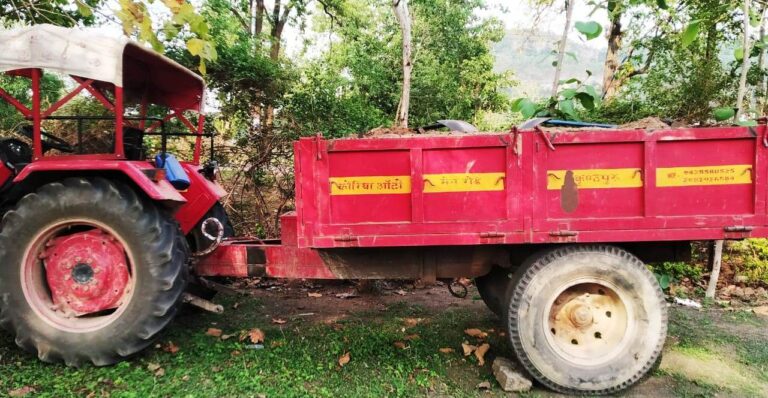 कोयला के अवैध परिवहन के मामले में ट्रैक्टर जब्त 