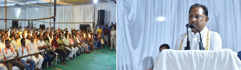 सरकार के कार्यों से प्रदेश में आ रही है खुशहाली : मुख्यमंत्री श्री विष्णु देव साय