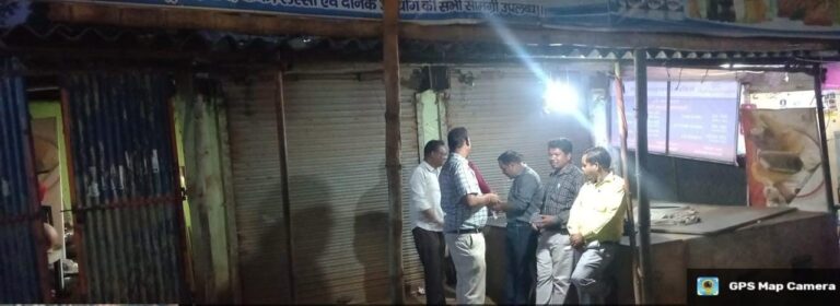 न्यू पंजाब ढाबा, सरायपाली में छापामार कार्रवाई – शराब सेवन करते तीन व्यक्ति पकड़े गए, ढाबा सील