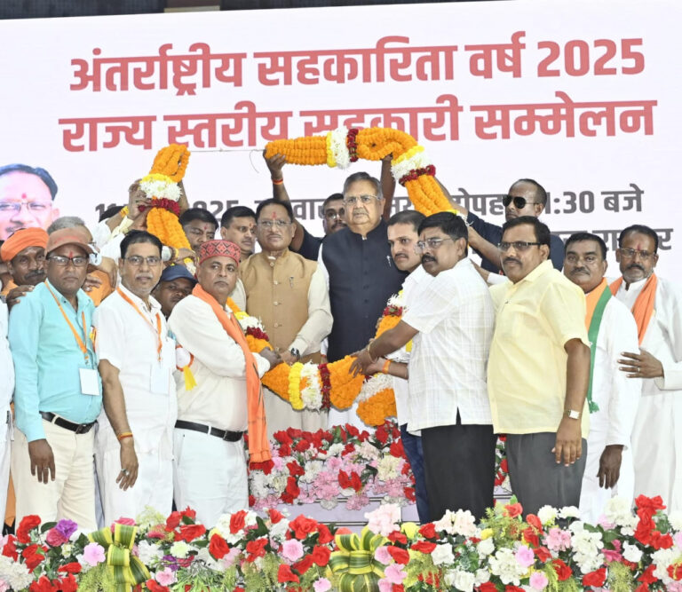 रायपुर : प्रधानमंत्री श्री नरेंद्र मोदी के नेतृत्व में सहकारिता को घर-घर तक पहुंचाने की संकल्पना हो रही है पूरी : मुख्यमंत्री श्री साय