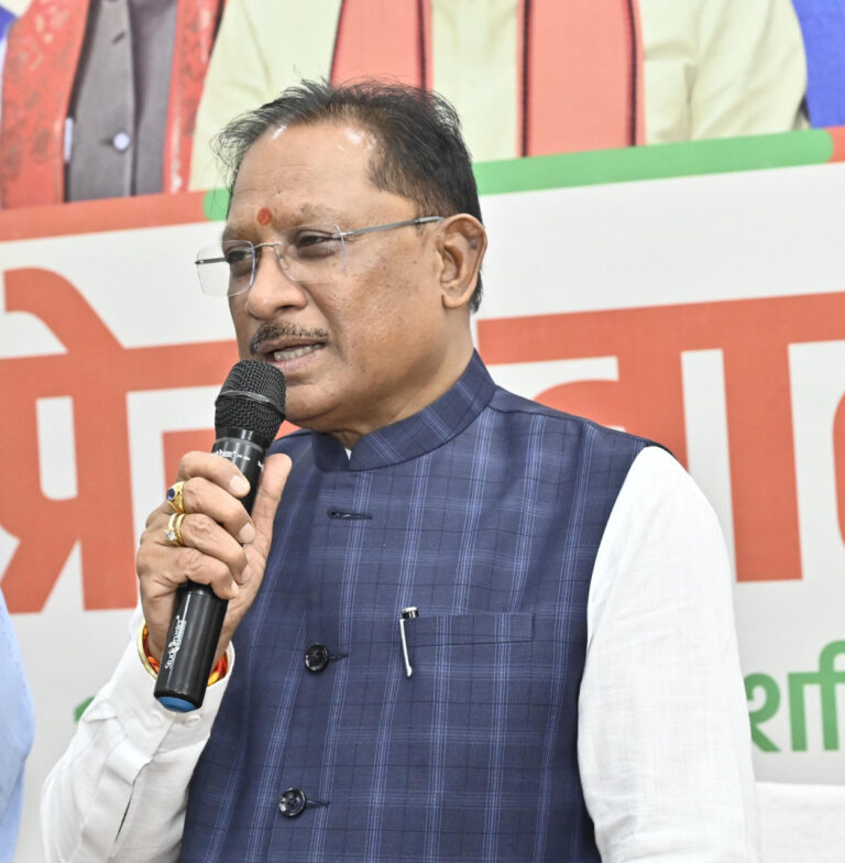 रायपुर : मार्च 2026 तक नक्सलवाद जड़ से होगा खत्म : मुख्यमंत्री श्री साय