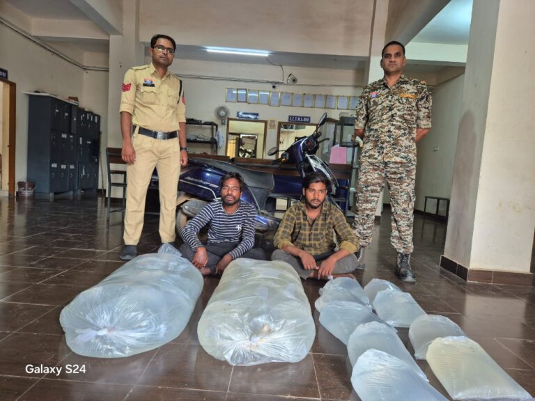 अवैध शराब के परिवहन पर महासमुन्द पुलिस की बडी कार्यवाही।