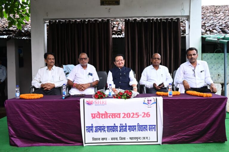 बसना/शिक्षा सत्र 2025-26 का भव्य शुभारंभ, विधायक डॉ. संपत अग्रवाल के प्रेरणास्पद संदेशों ने बच्चों में भरा नया उत्साह*