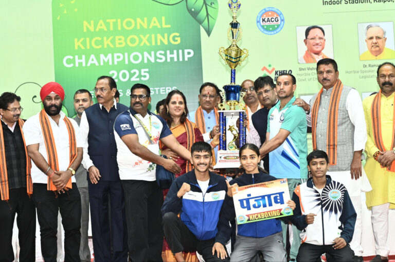 रायपुर : खेल युवाओं में साहस, शक्ति और दृढ़ संकल्प का विकास करते हैं : मुख्यमंत्री श्री विष्णु देव साय