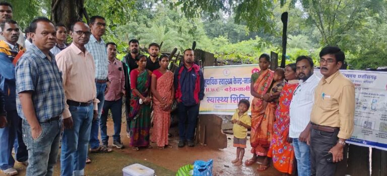 छत्तीसगढ़ : नागलसर ग्राम में दो दिवसीय स्वास्थ्य शिविर आयोजित मलेरिया से प्रभावित मरीजों को मिला त्वरित उपचार