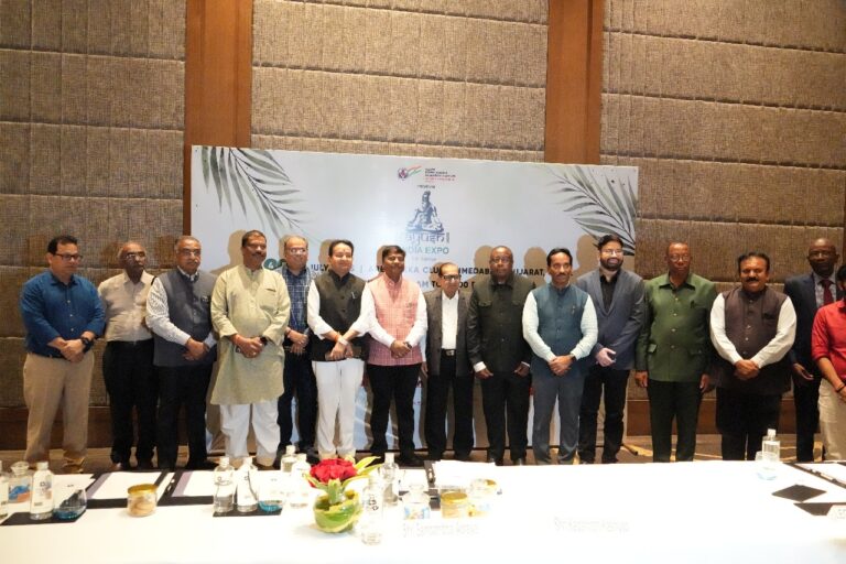 आयुष इंडिया एक्सपो 2025 अहमदाबाद:आयुर्वेद केवल चिकित्सा नहीं, जीवन जीने की कला है : विधायक डॉ संपत अग्रवाल