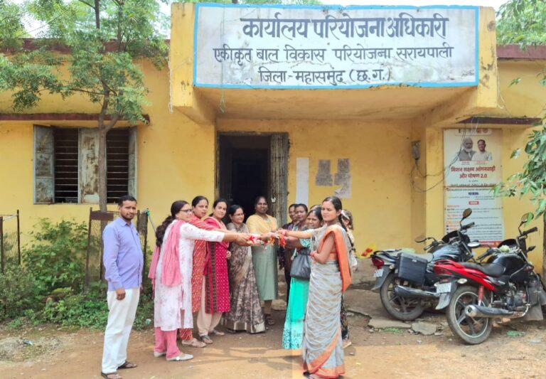 सरायपाली/वीर सिपाहियों की कलाई न रहे सूनी सरायपाली की बहनों ने भेजे रक्षासूत्र और दिल से लिखे पत्र