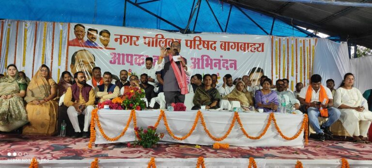 महासमुंद उपमुख्यमंत्री श्री अरुण साव ने किया बागबाहरा में 141.97 लाख रुपए के विकास कार्यों का लोकार्पण एवं भूमिपूजन