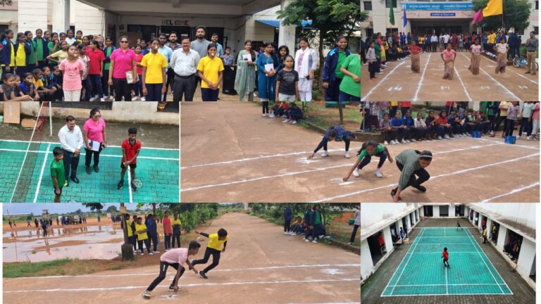 महासमुंद एकलव्य मॉडल आवासीय विद्यालय भोरिंग, महासमुंद में राष्ट्रीय खेल दिवस उत्साहपूर्वक मनाया गया