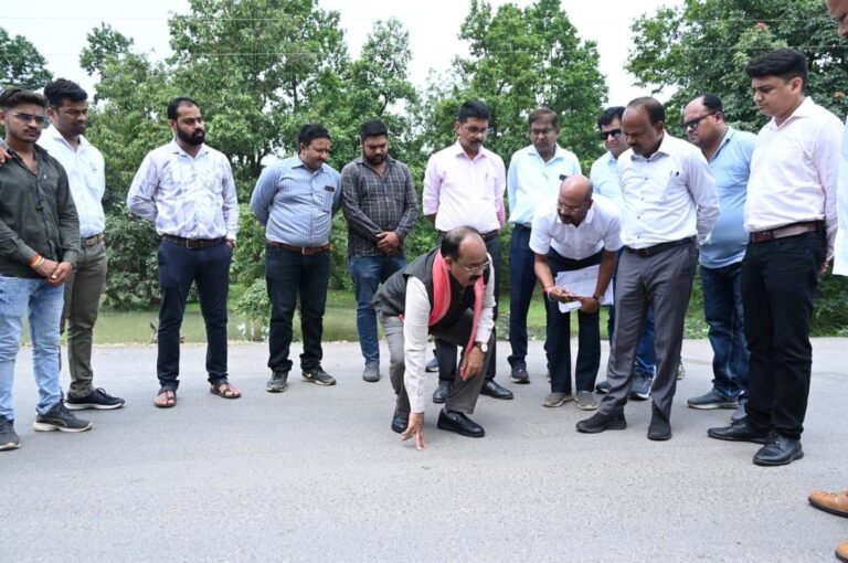 छत्तीसगढ़ : सड़क निर्माण की गुणवत्ता में न हो लापरवाही – श्री अरुण साव