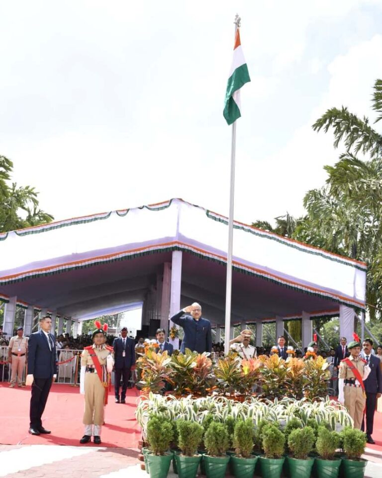 छत्तीसगढ़ उच्च न्यायालय में 79वें स्वतंत्रता दिवस गरिमामय और उत्साहपूर्वक मनाया गया