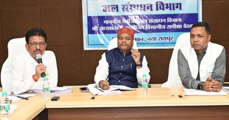 छत्तीसगढ़ रजत महोत्सव के दौरान जल महोत्सव का होगा आयोजन: मंत्री श्री कश्यप 