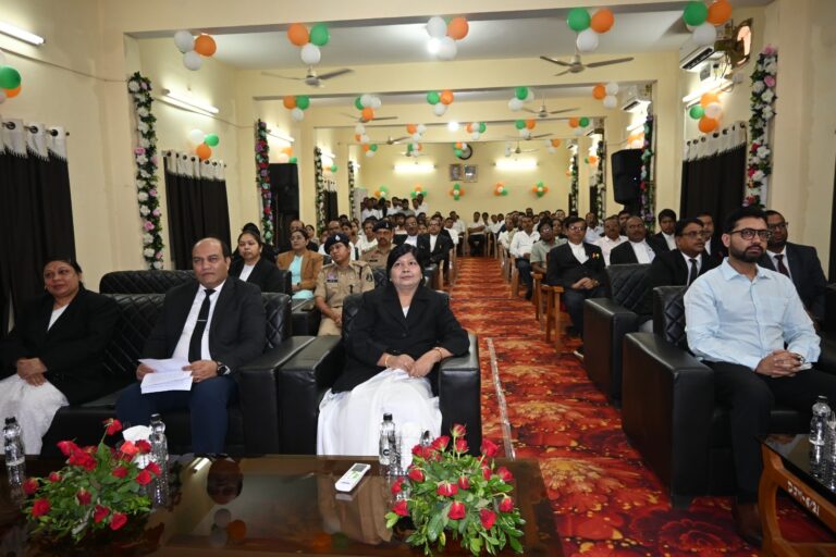 महासमुंद उच्च न्यायालय के मुख्य न्यायाधिपति द्वारा वर्चुअल रूप से किया गया एडीआर भवन महासमुंद का लोकार्पण  