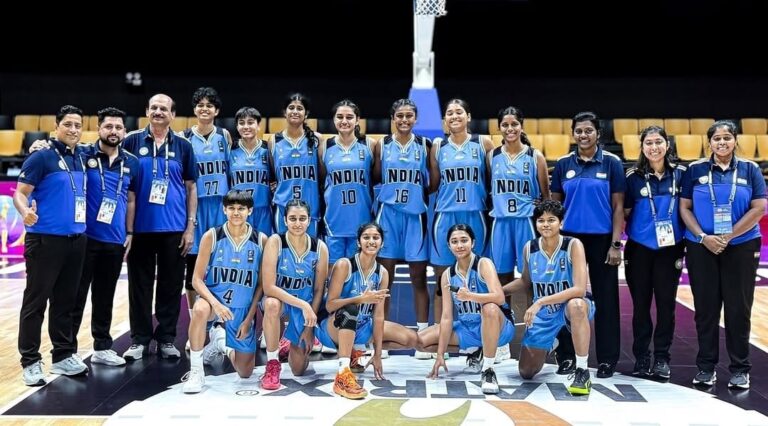 महासमुंद भारतीय बास्केटबॉल टीम एशिया कप 2025 के फाइनल में पहुंची