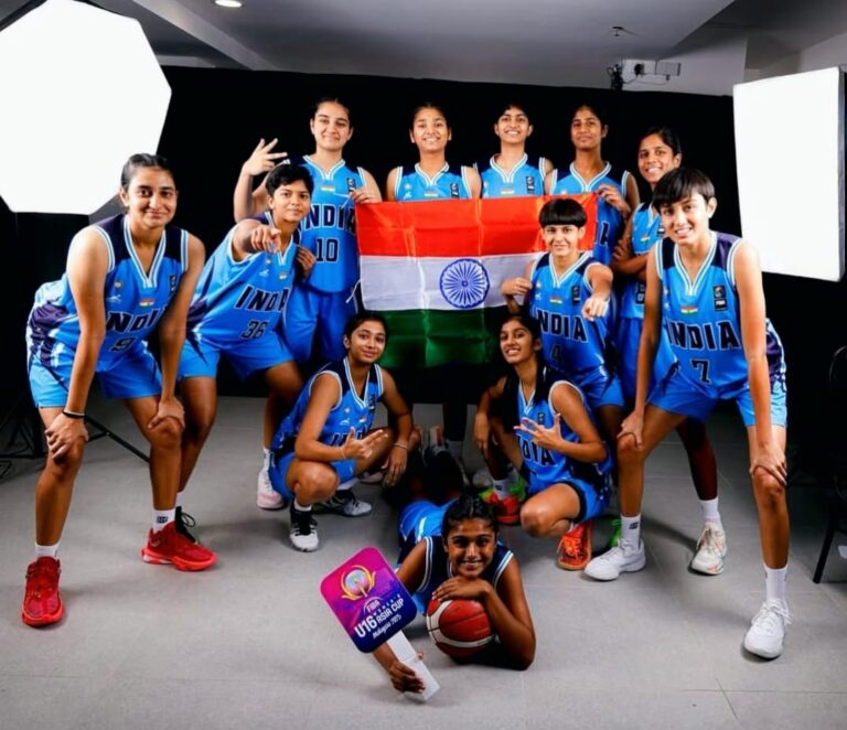 एशिया कप 2025 में भारतीय बास्केटबॉल टीम सेमीफाइनल में पहुंची महासमुंद की दिव्या भारतीय बास्केटबॉल टीम में शामिल।