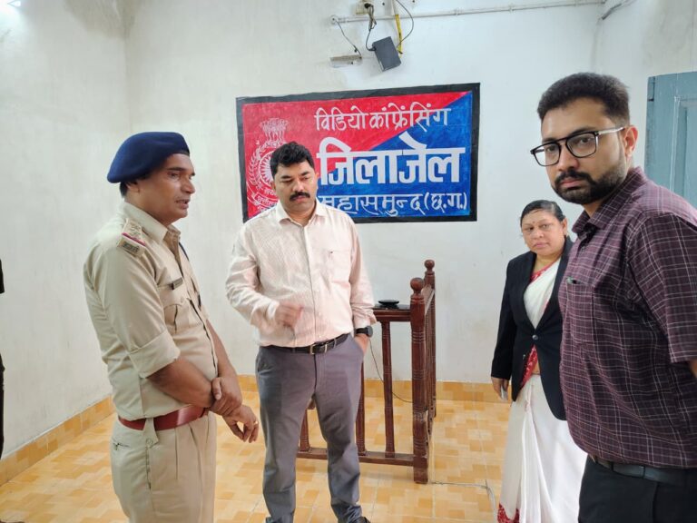 महासमुंद/अंडर ट्रायल रिव्यू कमेटी ने किया जिला जेल का निरीक्षण
