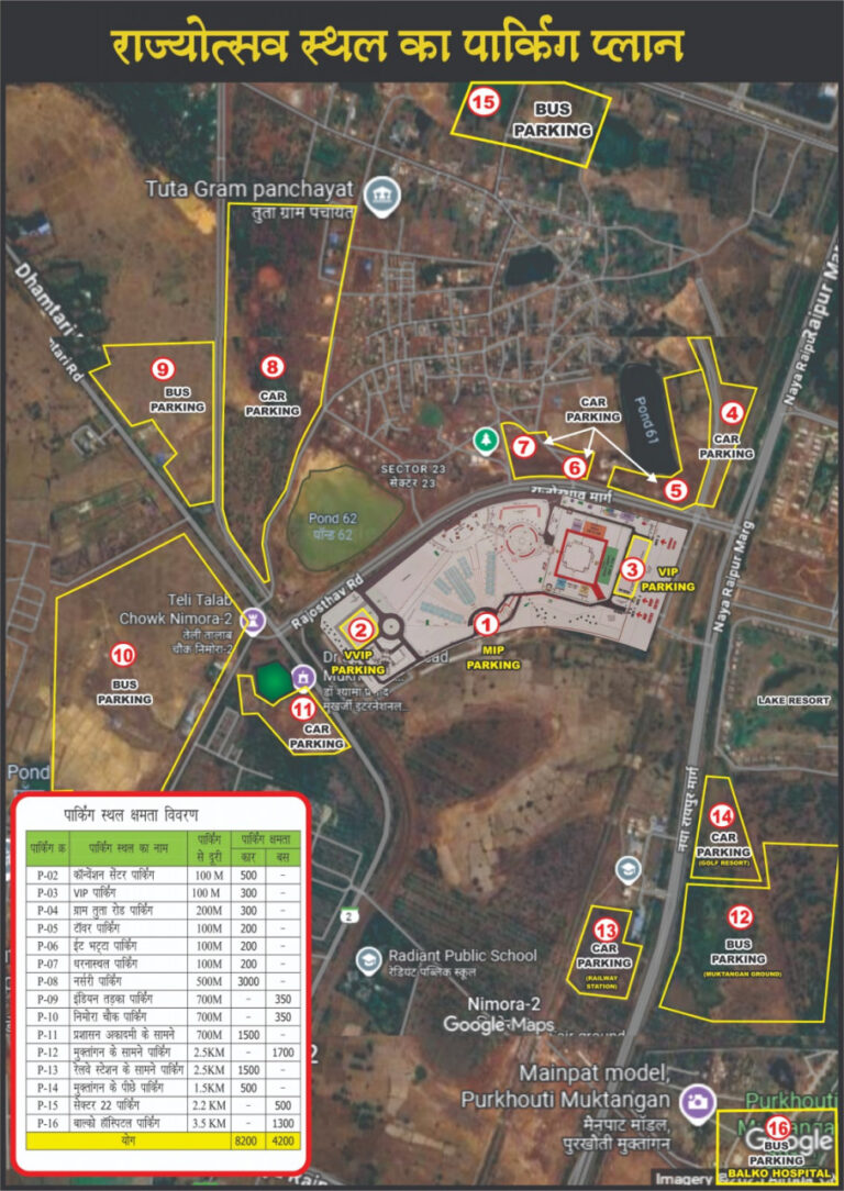 रायपुर : प्रधानमंत्री के रायपुर प्रवास के दौरान सुगम होगा नागरिकों के लिए यातायात विभाग ने निर्धारित किए रूट चार्ट राज्योत्सव के दौरान नागरिकों से नियमों के पालन की अपील