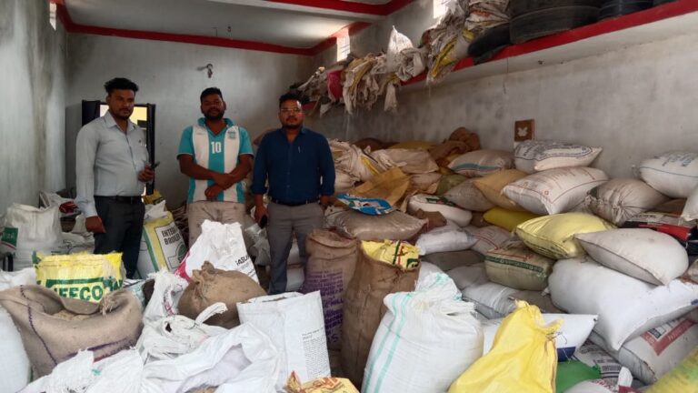 सरायपाली बागबाहारा : अलग अलग प्रकरण में 720 कट्टा अवैध धान व 315 क्विंटल चावल जप्त