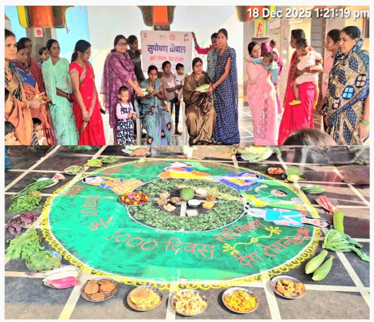 महासमुंद/सरायपाली विकासखंड के आँगनबाड़ी केंद्रो मे सुपोषण चौपाल का आयोजन, बच्चो, महिलाओं को सुपोषण चौपाल मे बताया जा रहा पौष्टिक आहार का महत्व, बच्चे के जीवन के पहले 1000 दिन बाल विकास के लिए एक महत्वपूर्ण अवधि