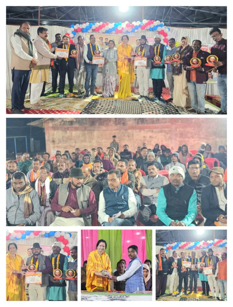 सरायपाली/अटल एक विचार, अटल एक प्रेरणा: भाजपा मंडल बलौदा द्वारा अटल शताब्दी वर्ष में भव्य काव्य सम्मेलन आयोजित