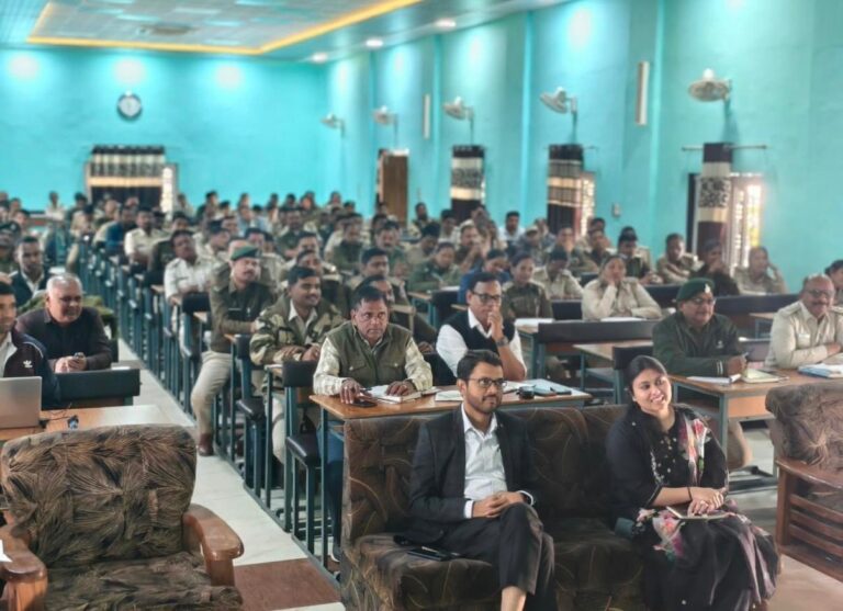 महासमुंद/सामान्य महासमुंद वनमण्डल में MSTrIPES Ecological ऐप के माध्यम से अखिल भारतीय बाघ गणना–2026 (फेज-1) प्रशिक्षण कार्यक्रम आयोजित