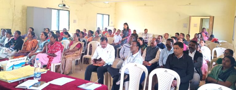 महासमुंद /जिले की 551 ग्राम पंचायतों में मॉडल जीपीडीपी को लेकर प्रशिक्षण प्रक्रिया जारी