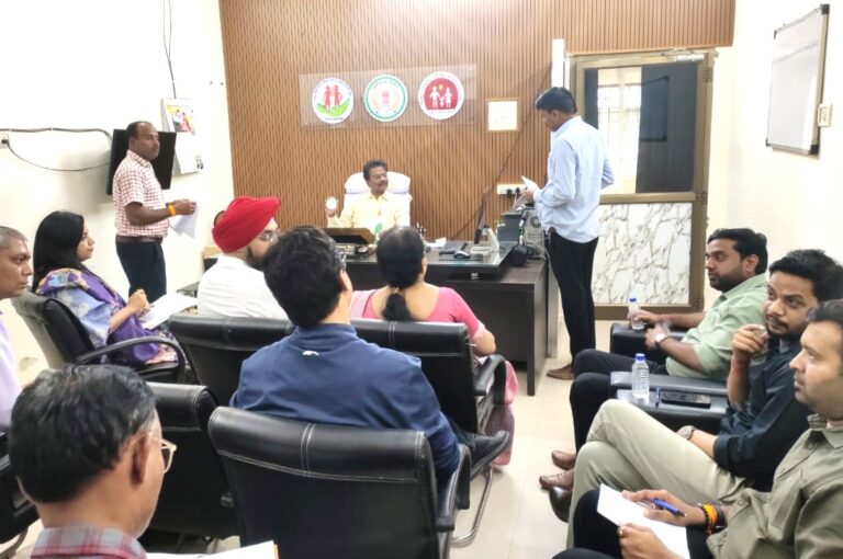 महासमुंद/टीबी मुक्त पंचायत सत्यापन समिति की बैठक सम्पन्न