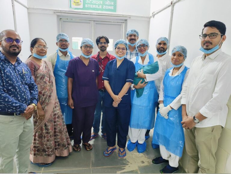 पिथौरा सीएचसी में फिर शुरू हुई सी-सेक्शन सुविधा, 4.3 किलो की बच्ची का सुरक्षित जन्म