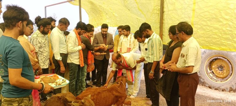 सरायपाली/मुख्यमंत्री श्री विष्णु देव साय ने किया कुटेला में जिले के प्रथम गौधाम का वर्चुअल शुभारंभ निराश्रित गौवंशों को मिलेगा सुरक्षित आश्रय